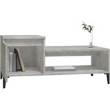  Stolić za kavu boja betona 100x50x45 cm od konstruiranog drva | shoptok.hr