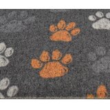  Kuhinjski tepih perivi s uzorkom šapa 60 x 300 cm baršunasti | shoptok.hr
