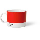 Pantone Rdeča porcelanasta skodelica 475 ml Red 2035 – Cene