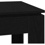  Blagovaonski stol Crni hrast 120x60x76 cm Konstruirano drvo | shoptok.hr