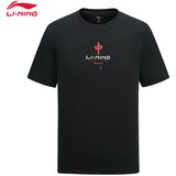 Li-Ning Muška majica, Okrugli izrez, Crna Cene
