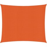 vidaXL Senčno jadro 160 g/m² oranžno 2,5x3 m HDPE Cene