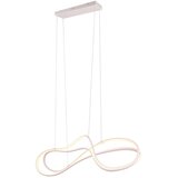 Trio Select Bela LED viseča svetilka s kovinskim senčnikom Nala – | Shoptok.si
