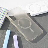  Torbica Magsafe Matte PC za Samsung S936B Galaxy S25 Plus siva Cene