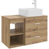 vidaXL Komplet pohištva za kopalnico 2 pcs Artisan hrast, (5000246293) | Shoptok.si