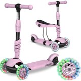 Janshop Ricokids Cubi trikolesni skiro - roza, (21634729) Cene