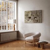  Slika - Retro Cranes (1 Part) Wide 120x80 Na talijanskom platnu | shoptok.hr