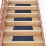  Prostirke za stepenice samoljepljive 15 kom 60x25 cm sivo plave pravokutne | shoptok.hr