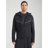 Nike Sweater majica 'TECH FLEECE' tamo siva / crna | shoptok.hr