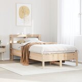 vidaXL Okvir kreveta bez madraca 90 x 200 cm od masivne borovine | shoptok.hr