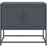 vidaXL TV ormarić antracit 68,5 x 39 x 60,5 cm čelični | shoptok.hr