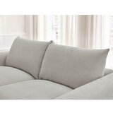 Bobochic Paris Svijetlo siva sklopiva sofa 214 cm Ernest – | shoptok.hr