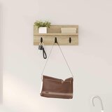  Vješalica za kapute na zidu Sonoma hrast 40 x 10,5 x 18 cm Cijene