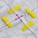 vidaXL Sponke za izravnavo ploščic 2500 kosov 3 mm | Shoptok.si