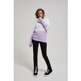 Marisse Lavender Printed Sweatshirt | Shoptok.si