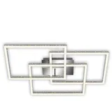 prigušiva LED stropna svetiljka FRAME LED/57W/230V 3000K mat hrom