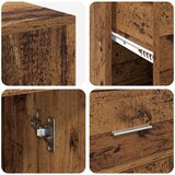  Kutni stol s ladicama Staro drvo 102 x 88 x 75 cm | shoptok.hr
