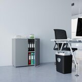 MID.YOU pisarniška omara vandol mini, siva | Shoptok.si