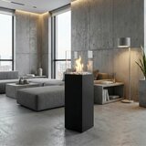 BIO kamin ALICANTE, 26,5 x 80,5 cm, 2 kW, crne boje + zaštitni poklopac | Eponuda.com