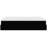  Otomanski krevet s madracem crni 140x200 cm tkanine | shoptok.hr