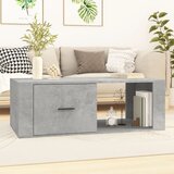 vidaXL Stolić za kavu boja betona 100x50,5x35 cm konstruirano drvo Cijene