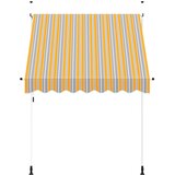 Tenda na ručno uvlačenje 200 cm žuto-plava prugasta | Eponuda.com