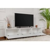 Hanah home Hanah Kućna TV komoda Alvin, 180x42x31,4 cm, Bijela | Eponuda.ba