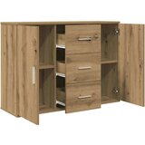 vidaXL Sideboard artisian hrast 90x29,5x65 cm konstruiran les | Shoptok.si