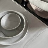 Eeveve® silikonski podbradnjak marble granite gray | shoptok.hr