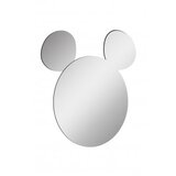 Hanah home ogledalo sa led osvetljenjem mickey silver white
