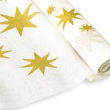 Junior jolly star crepe paper, krep papir, 50 x 200cm, odaberite nijansu bela-zlatna Cene