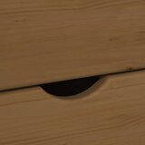  Gležnji kabinet Medeno Rjava 34 x 39 x 65,5 cm Masivna borovina, (5000263268) | Shoptok.si