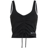 Karl Lagerfeld jeans Top črna / bela Cene
