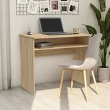 Maison Chic Pisalna miza - pisarniška miza - Računalniška miza sonoma hrast 90x50x74 cm iverna plošča, (21785068) | Shoptok.si