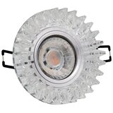 Mitea Lighting M206078 ugradna svetiljka transparentna+kristali okrugla | ePonuda.com