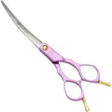 Tauro Pro Line Makaze za šišanje pasa Curved, 15cm, Ljubičaste Cene