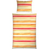 Esposa OBOJESTRANSKA POSTELJNINA 140/200 cm saten rjavosiva | Shoptok.si