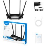 Cudy router LT400 3G/4G lte sim slot 150Mb/s N300/4X6dBi/3LAN/1WAN | ePonuda.com