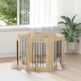  Vrata za pse s postoljem 6 pcs Hrast sonoma 60 x 80 cm Cijene