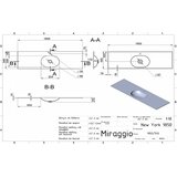 Miraggio Umivaonik New York 185 | shoptok.hr