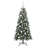 vidaXL Umestno božično drevo med 150 LED Zelena 50 x 50 x 120 cm | Shoptok.si