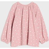 Sinsay Pamučna bluza dugih rukava s cvjetnim motivom | shoptok.hr
