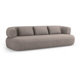 Micadoni Svjetlo smeđa sofa od bouclé tkanine 226 cm Jenny – | shoptok.hr