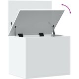  Kutija za pohranu bijela 60x42x46 cm od konstruiranog drva | Eponuda.com