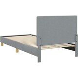  Otroški posteljni okvir z vznožjem Svetlo siva 90 x 200 cm, (5000104557) | Shoptok.si