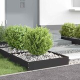 Ograda oko Travnjaka Crna 60 x 60 x 13 cm Čelik | shoptok.hr