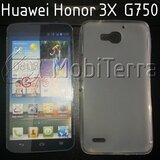  Gumijasti / gel etui za Huawei Honor 3X G750 (več barv) Cene