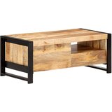  Stolić za kavu 100 x 50 x 40 cm od grubog drva manga | Eponuda.com