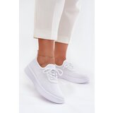 Boto Women White Fabric Slip-On Sports Shoes on Platform Kalyra | Shoptok.si