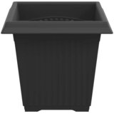  Kvadratna saksija za cvijeće 24 pcs Crna 16 x 16 x 14 cm | Eponuda.ba
